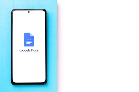 Assam, India - January 31, 2021 : Google Docs Logo On Phone Screen Stock Image.