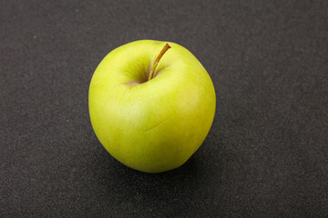 Ripe and sweet green apple