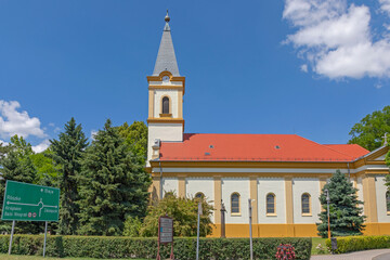 Fototapeta na wymiar Church Morahalom Hungary