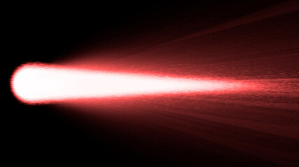 Fantastic background with abstract red comet
