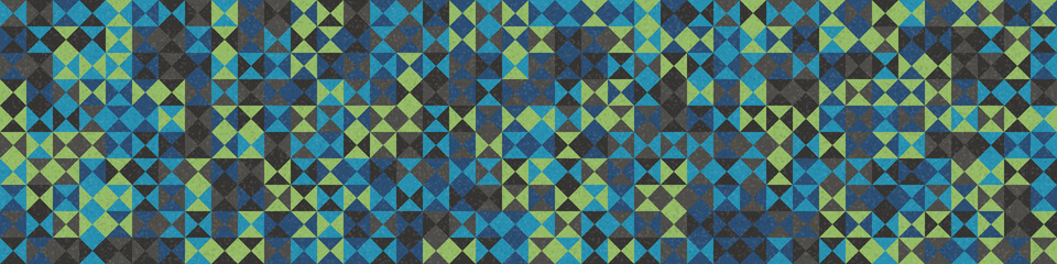 Abstract Geometric Pattern generative computational art illustration