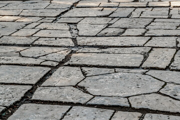Obraz premium Ancient Stone Pattern, Athens, Greece