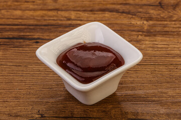 Traditional Barbicue sauce in the bowl