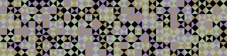 Abstract Geometric Pattern generative computational art illustration