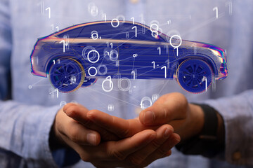 autonomous online car sharing service controlled