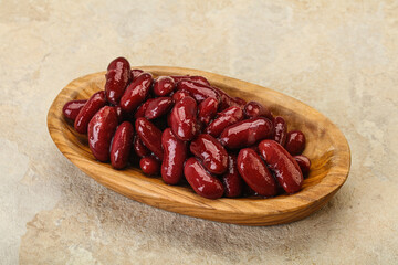 Canned red Kidney in the bowl