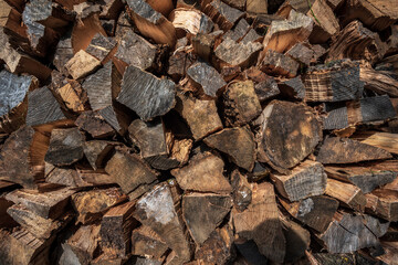 Brennhzolzstapel, Esche