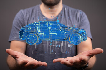 autonomous online car sharing service controlled