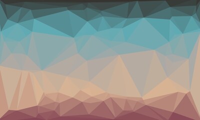 vibrant minimal multicolored polygonal background