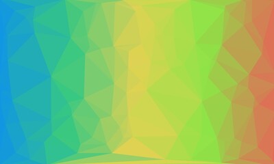 vibrant creative prismatic background with polygonal pattern
