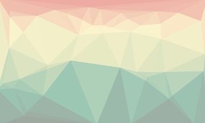 vibrant colorful geometric background with mosaic design