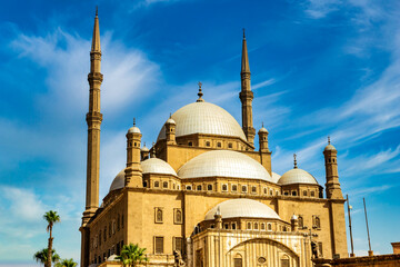 The Great Mosque of Muhammad Ali Pasha - Cairo - - obrazy, fototapety, plakaty