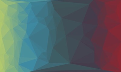 Obraz premium vibrant abstract multicolored background with poly pattern