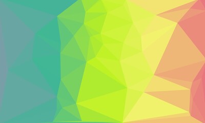 vibrant abstract colorful polygonal background