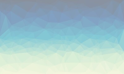 Fototapeta premium vibrant creative prismatic blue background with polygonal pattern