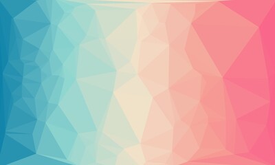 vibrant colorful geometric background with mosaic design