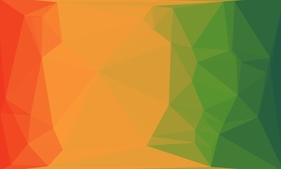 vibrant minimal multicolored polygonal background