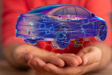 autonomous online car sharing service controlled