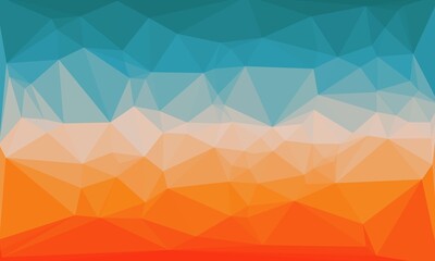 vibrant abstract multicolored background with poly pattern