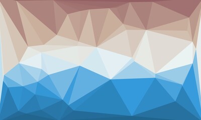 vibrant creative prismatic background with polygonal pattern