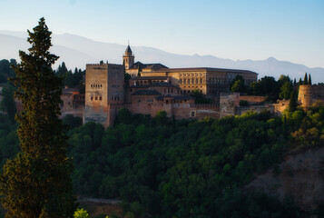 Granada city,in andalusia spain.