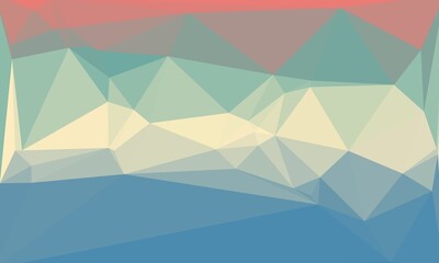 vibrant abstract colorful polygonal background