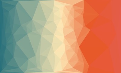 vibrant minimal multicolored polygonal background