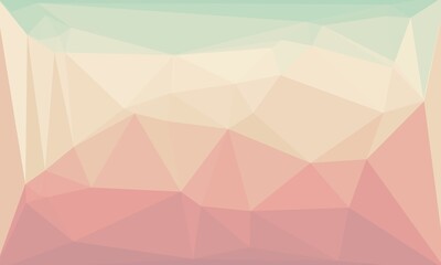 vibrant colorful geometric background with mosaic design