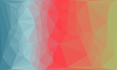 vibrant creative prismatic background with polygonal pattern