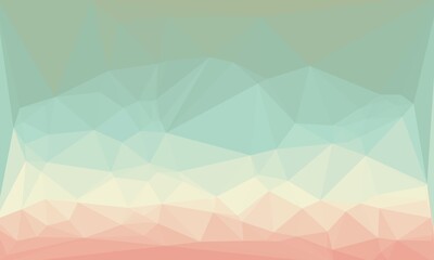 vibrant colorful geometric background with mosaic design