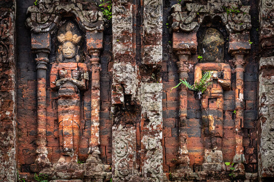 My Son Temple Carving