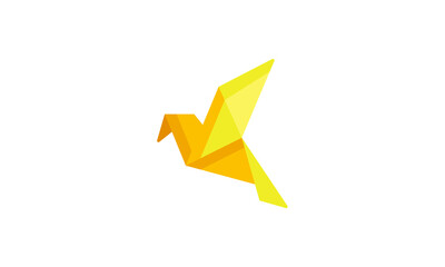 flying  bird icon symbol illustration shape element vector design