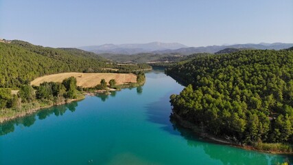 Fototapeta premium Embalse de Sant Ponç Oius Solsonès Catalunya