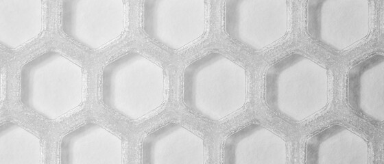 Honeycomb printed on a 3D printer