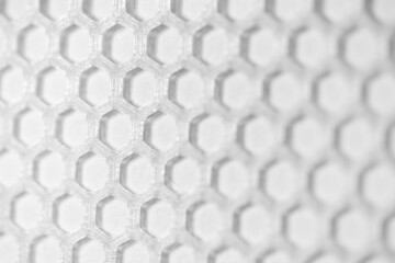Hexagonal abstract honeycomb background transparent