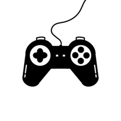 video game controller joystick black  © gabriela