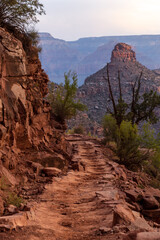 Hiking Bright Angel Trail in Grand Canyon National Park