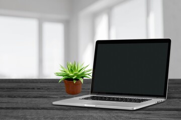 Fototapeta premium Laptop.