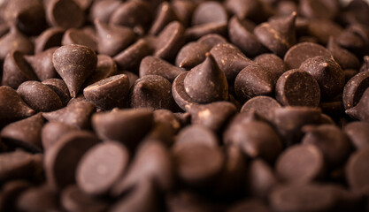 fondo de granos de chocolate