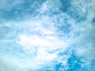 beautiful sky for background on  bright white day