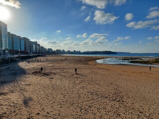beach at sunset