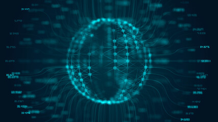 Blockchain technology deFi decentralized finance with secure digital network for crypto currencies bitcoin financial cloud computing and money records