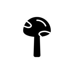 mushroom icon logo vector