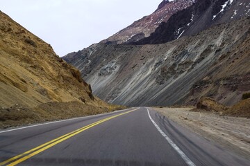Naklejka premium Ruta7, Mendoza, Argentina.