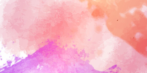Fototapeta premium Hand painted watercolor brush stroked background. abstract pastel watercolor background vector illustration
