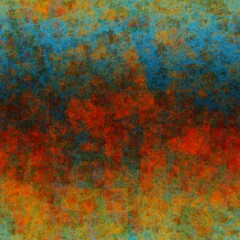 Seamless colourful background texture in red, blue, green, gold
