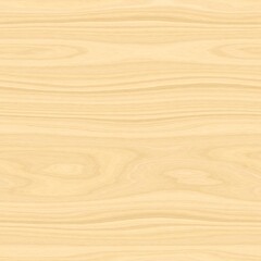 Seamless light yellow horizontal wood grain texture background