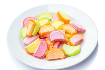 Colorful marmalade candies