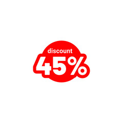 HOT PROMO DISCOUNT 45% LOGO DESIGN