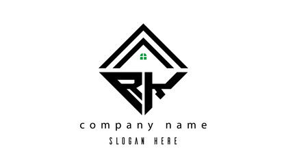 RK creative real estate latter logo